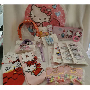 Girls Hello Kitty random variety Accessories bundle Set